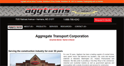 Desktop Screenshot of aggtrans.com